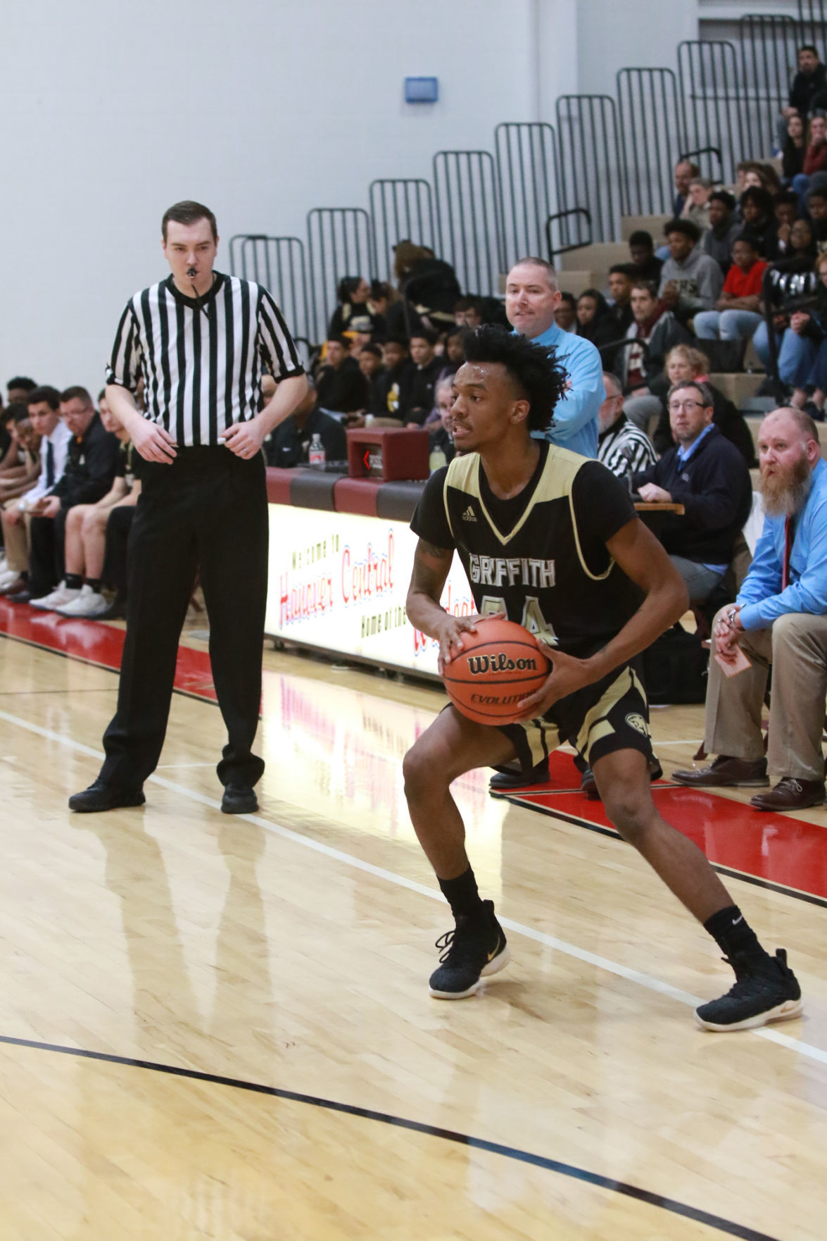 Gallery: Boys basketball - Griffith at Hanover Central